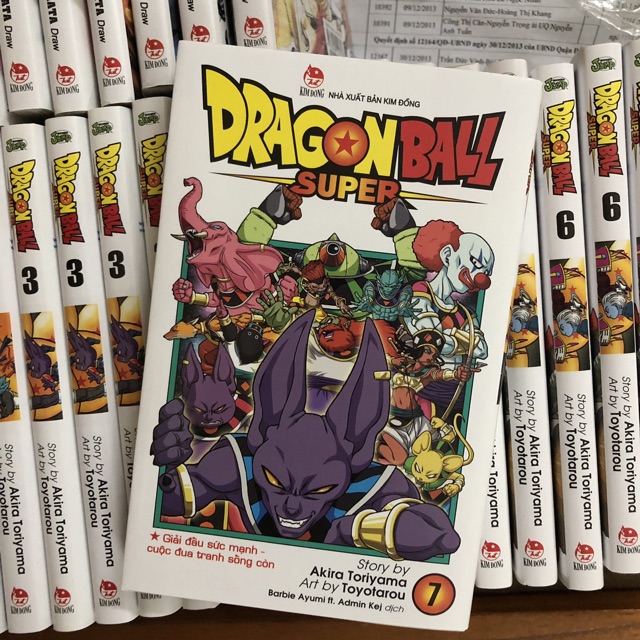 Truyện tranh Dragon Ball Super (update tới tập mới nhất 1-11)