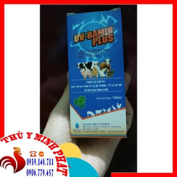 [Mã PET50K giảm Giảm 10% - Tối đa 50K đơn từ 250K] UV BAMIN PLUS (100ML)