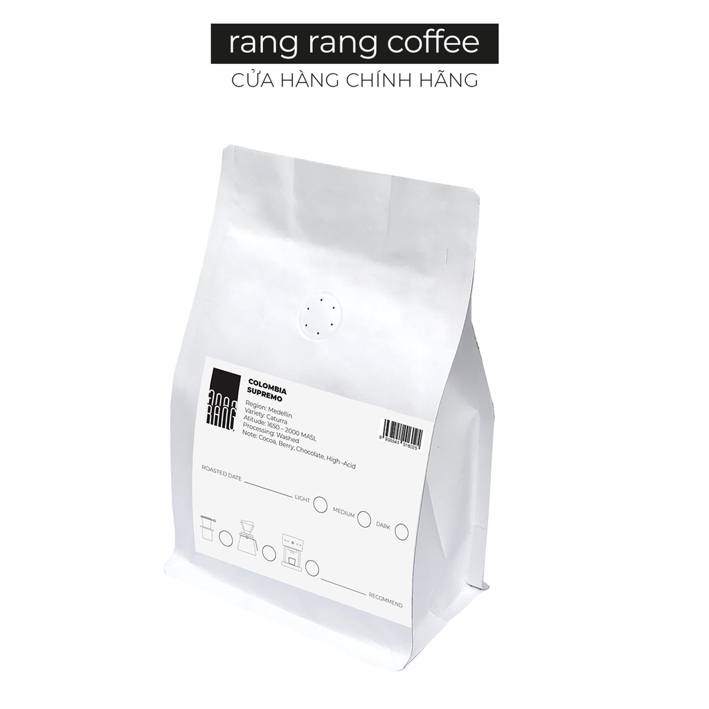 Cà Phê Specialty Colombia Catuai Rang Rang Coffee 250g