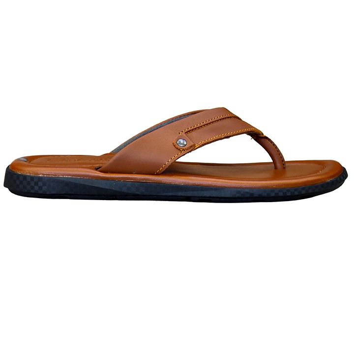 Dép xỏ ngón nam TiTi ĐÔ da bò thật cao cấp DXNA2065