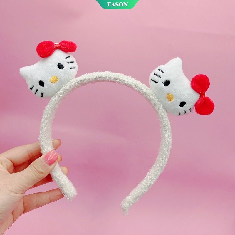 SANRIO Băng Đô Họa Tiết Hoạt Hình Bt21 Dễ Thương Cho Bé Gái