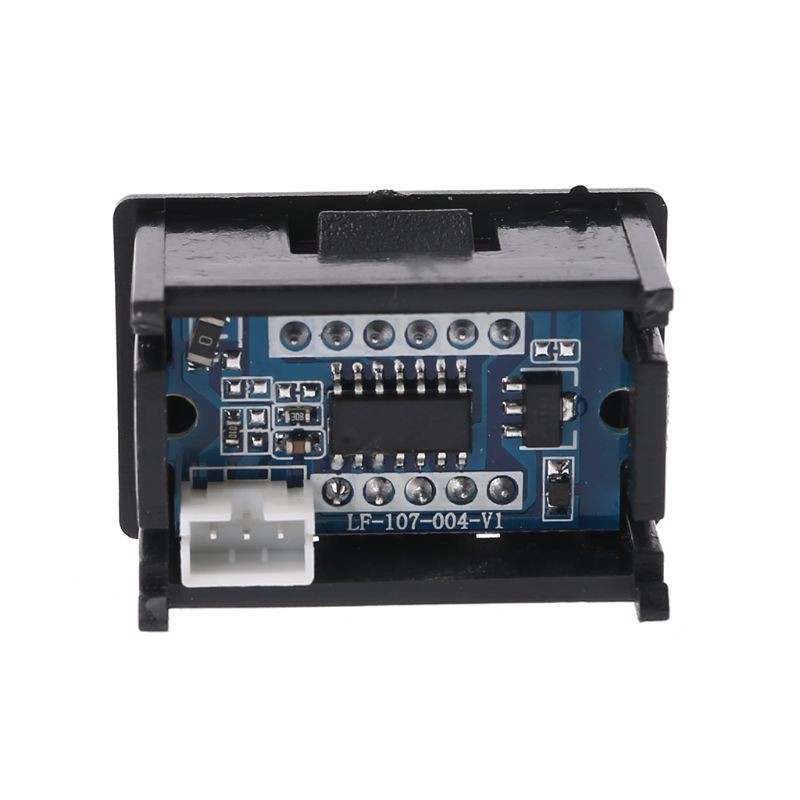 Volt kế kỹ thuật số DC 0-100V 0.36&quot; 3 chữ số đèn LED đỏ cho bảng điều khiển xe hơi/xe máy