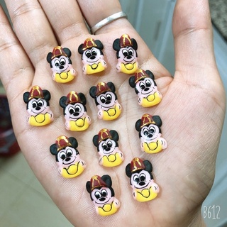 Hình Đính Móng Micky Chất Liệu Bột Đắp