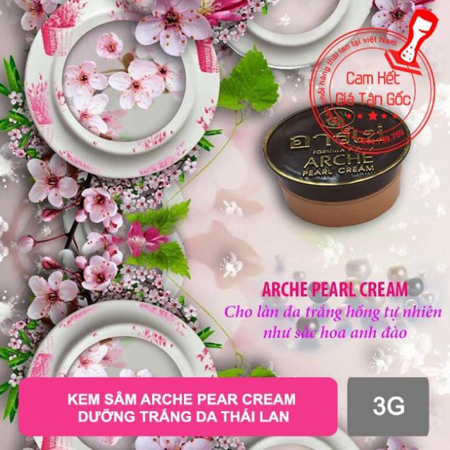 Kem sâm Arche Pearl Cream dưỡng trắng da thái lan 3gr