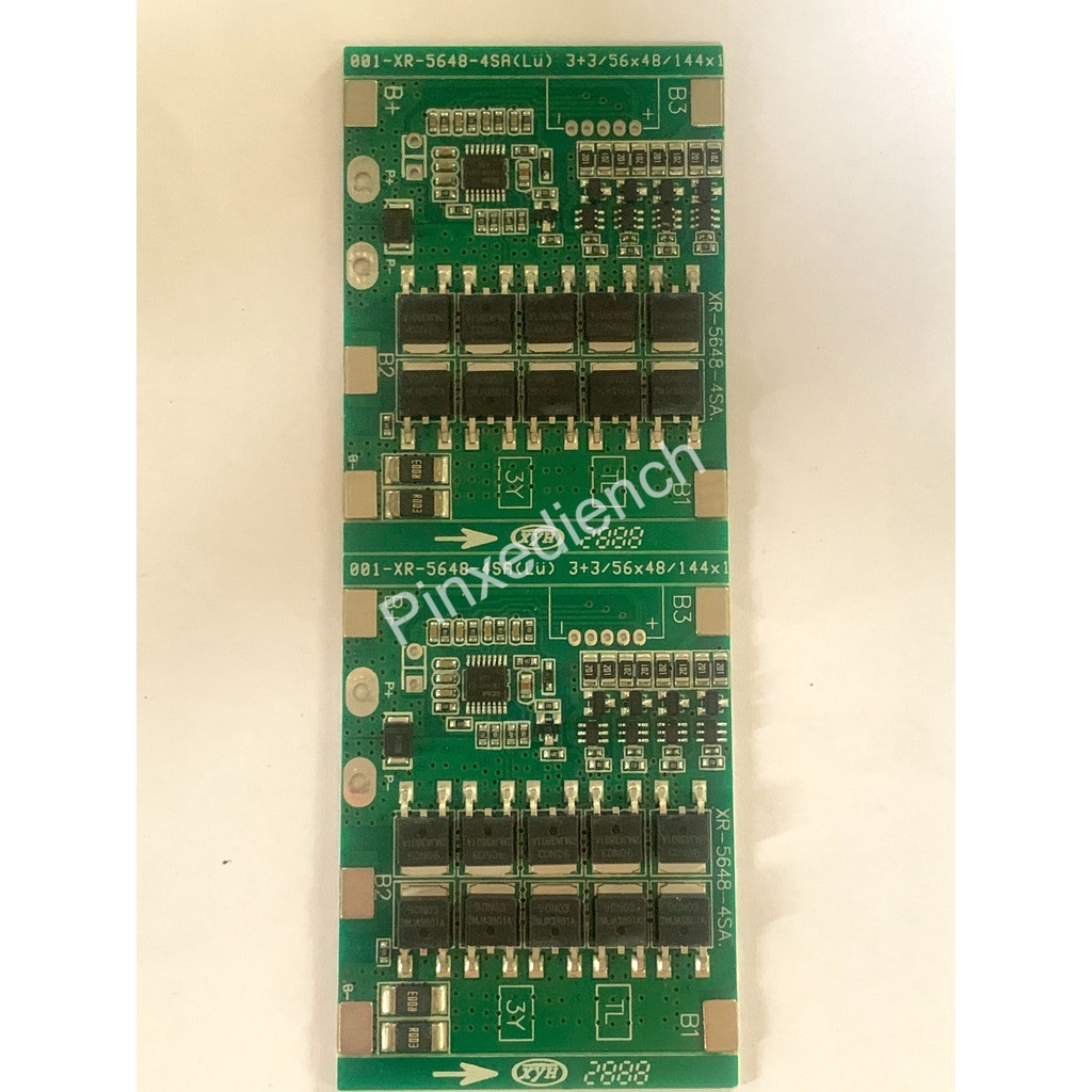 Mạch BMS 4S XR 14.8V 30A Full, sạc cân bằng và bảo vệ pin Li-ion 3.7V 16.8V
