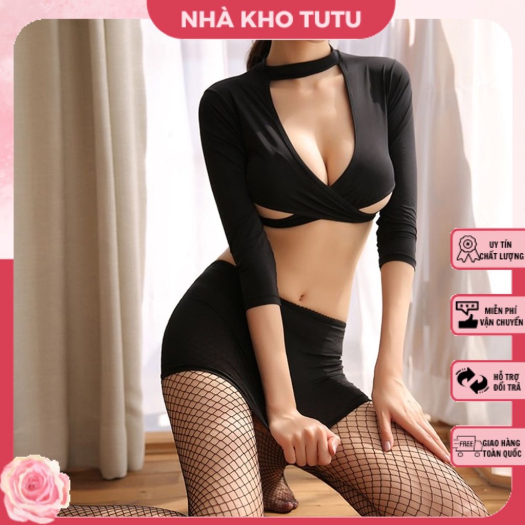 Đồ ngủ cosplay cô thư ký TuTu L229