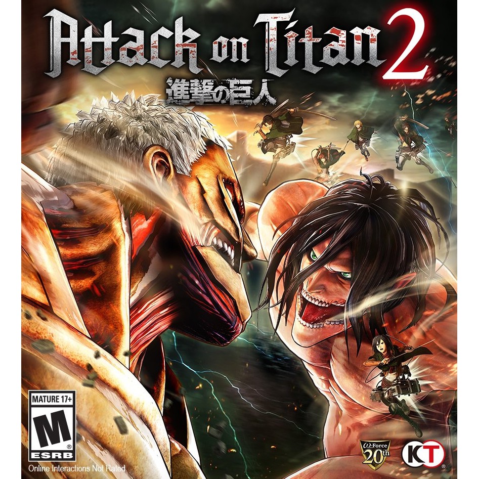 Mô Hình Nhân Vật Trong Phim Attack On Titan 2