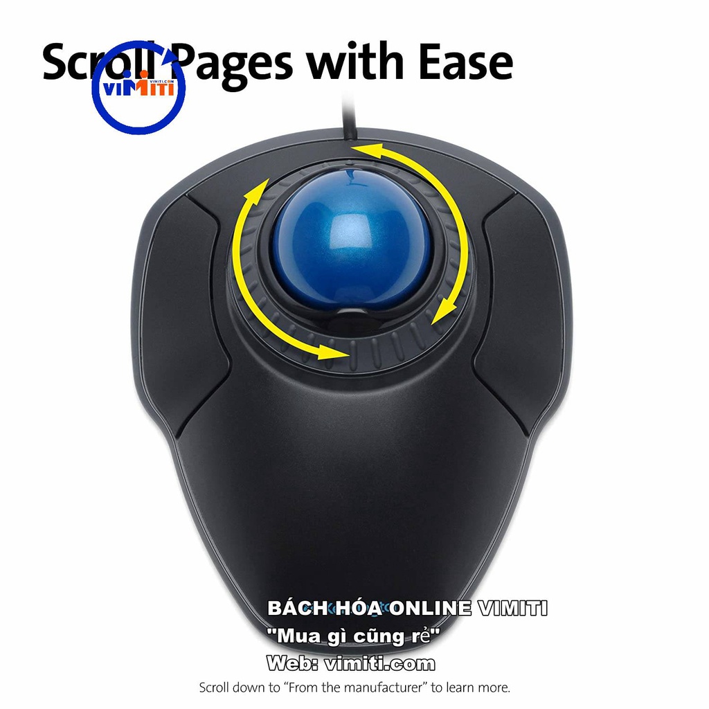 Chuột máy tính bi lăn thiết kế công thái học, Kensington