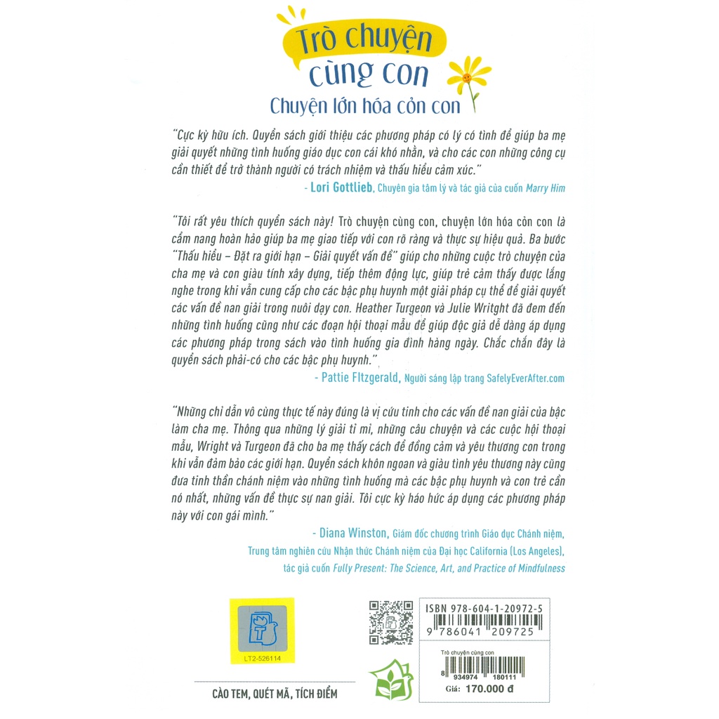 Sách - Trò Chuyện Cùng Con - Chuyện Lớn Hóa Cỏn Con