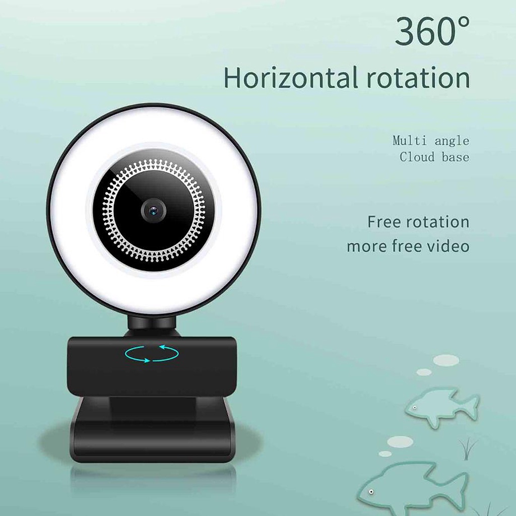 Webcam HD 1080p tích hợp micro có thể xoay chất lượng cao | BigBuy360 - bigbuy360.vn