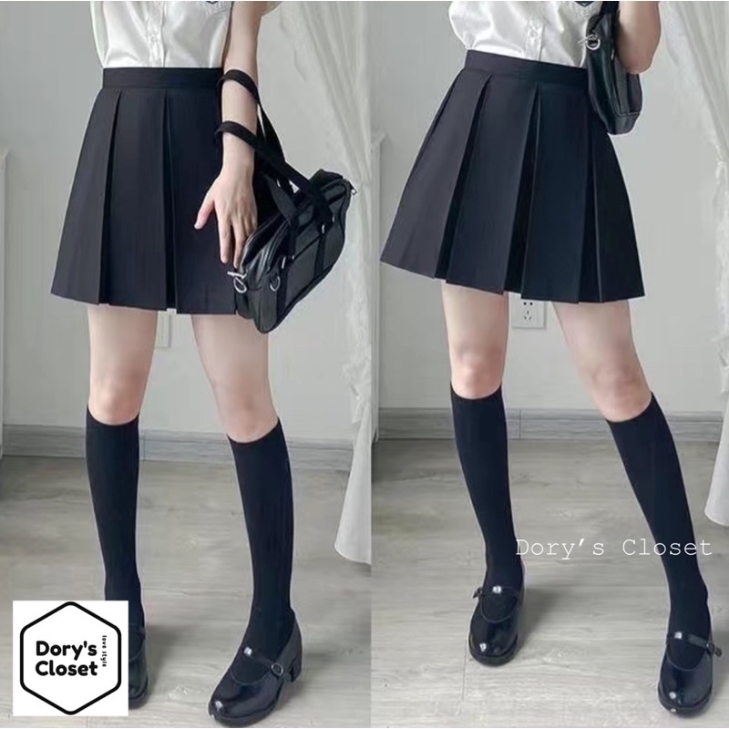 Váy JK xếp ly nếp rộng phong cách Nhật Bản Dory’s Closet