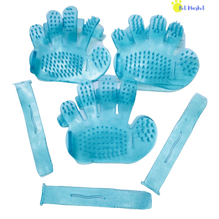 Găng tay tắm cho chó mèo (bằng silicon)