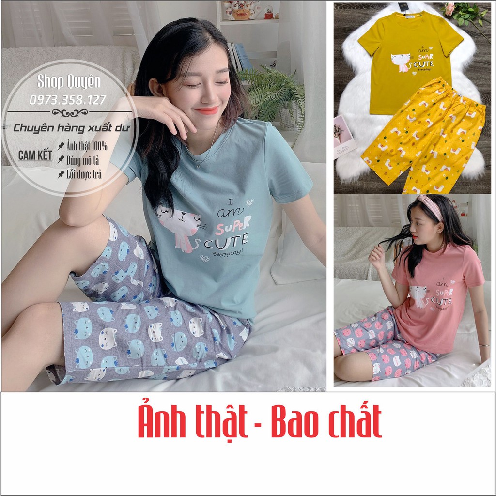 [BAO CHẤT - ẢNH THẬT] Bộ mặc nhà xuất dư