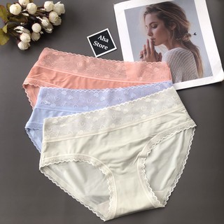 QUẦN SU ĐÚC CHẤT LANH PHỐI REN SIÊU THOÁNG MÁT QS05