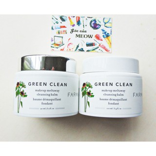 [Fullsize 90ml/100ml] Sáp tẩy trang FARMACY Green Clean Makeup Meltaway Cleansing Balm
