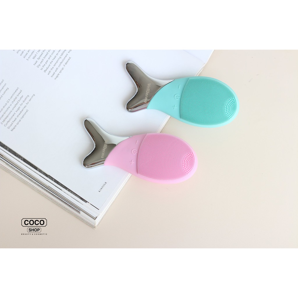 [Mã COS1505 giảm 8% đơn 300K] Máy Rửa Mặt Cá [Cocolux] Wellderma Cleansing Fish | BigBuy360 - bigbuy360.vn