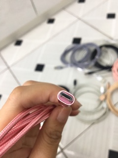 Dây cáp sạc bọc dù dài 2m các loại type-c, micro, iphone