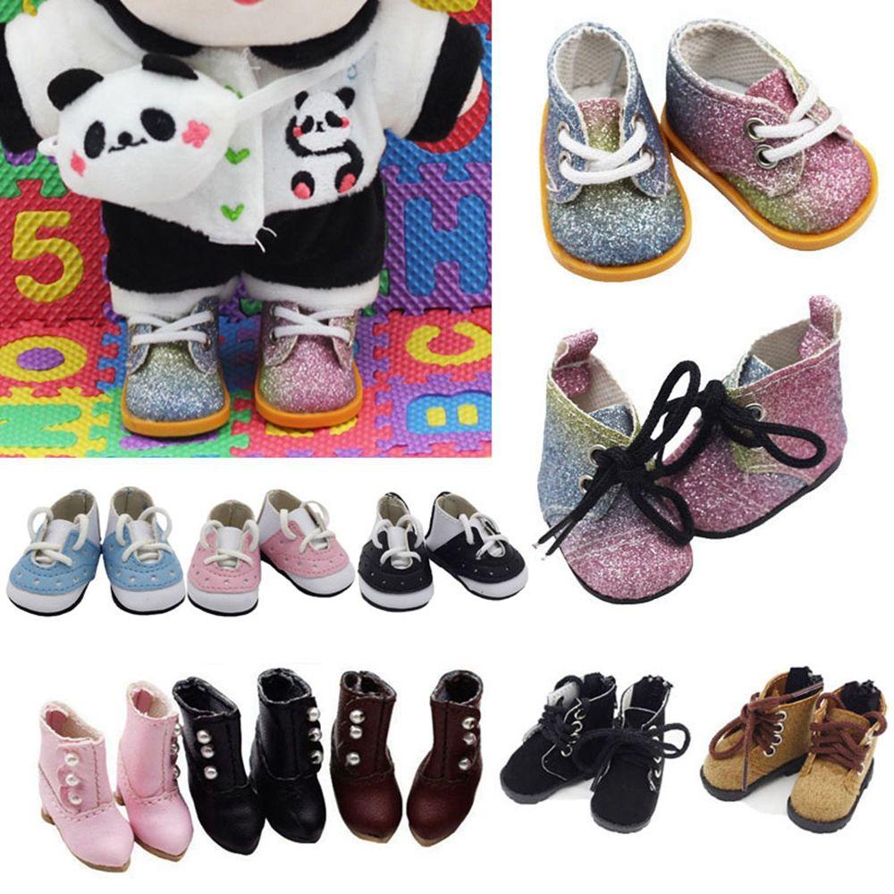 Giày Bốt Da 20cm Xinh Xắn Dành Cho Búp Bê