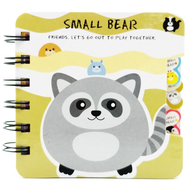 Sổ Lò Xo Small Bear XQ95K-991 - Mẫu 5