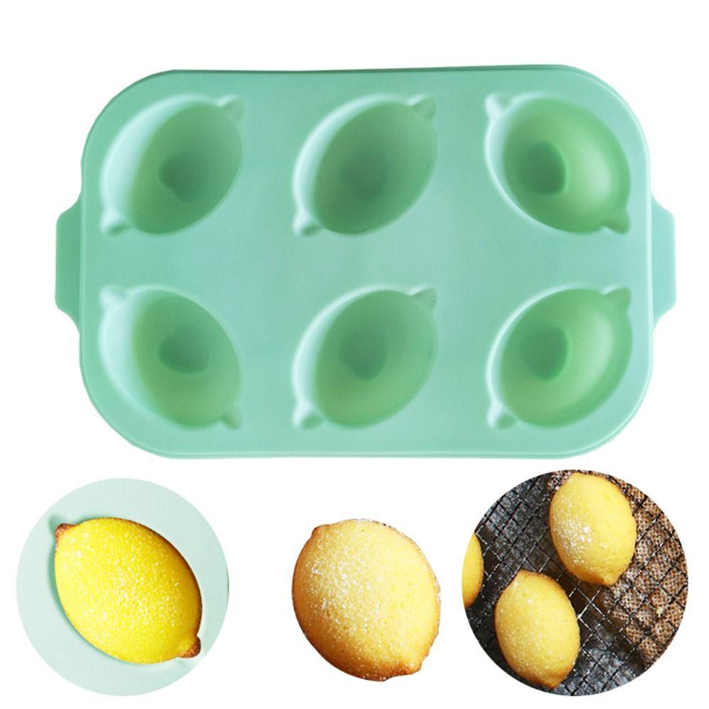 Khuôn Silicone Làm Bánh Tạo Hình Quả Chanh 3D Độc Đáo Tiện Dụng