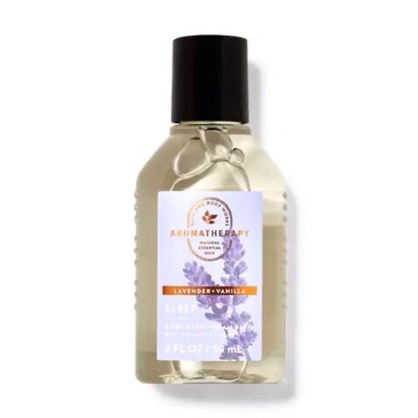 Sleep- Lavender Vanilla- Bộ Sữa tắm- Dưỡng thể- Xịt gối Hương thơm thư giãn Aromatherapy Bath & Body Works
