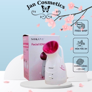 Máy Xông Mũi Họng, Máy Xông Tinh Dầu Sokany Nhật Cao cấp Chính hãng sạch sâu lỗ chân lông, cấp ẩm [BH 6 tháng]