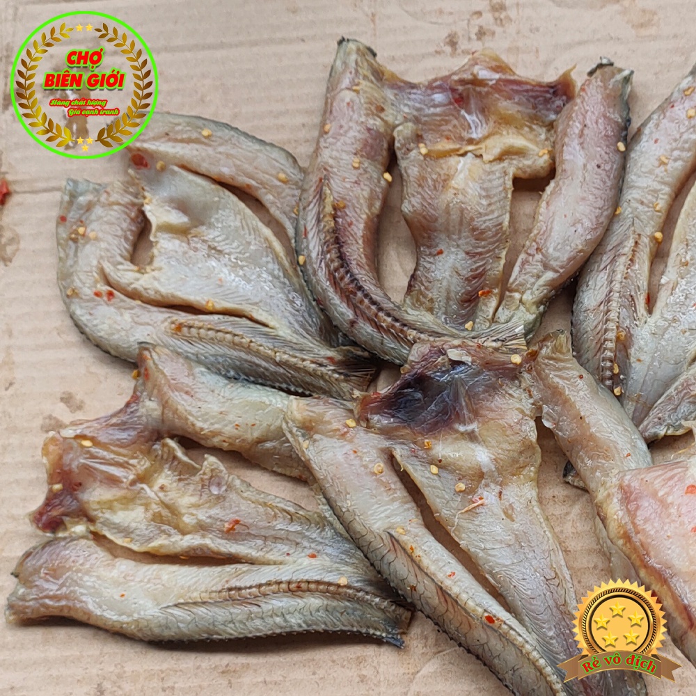 Khô Cá Lóc Non 2 Nắng Loại Xẻ Sẵn Làm Nhà Thơm Ngon Ướp Vừa ăn Gói 500gr