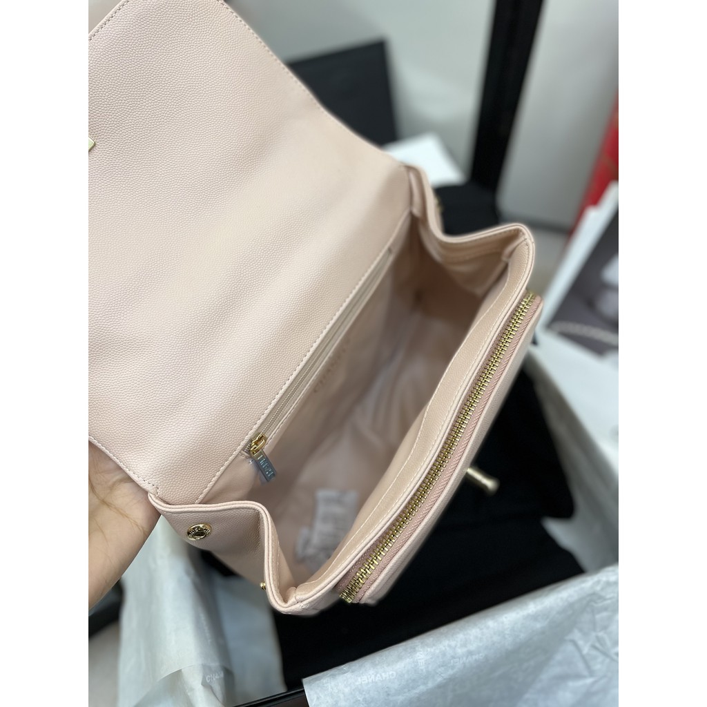Túi Xách đeo chéo super màu kem thanh lịch . Ảnh chụp thật tại shop phát hiện copy đền 1000 lần