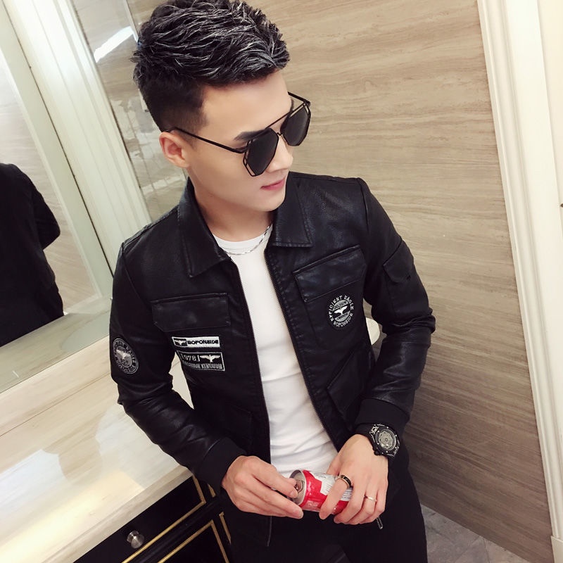 Áo Khoác Nam Phong Cách Hàn Quốc Tự Phục Vụ Xã Hội