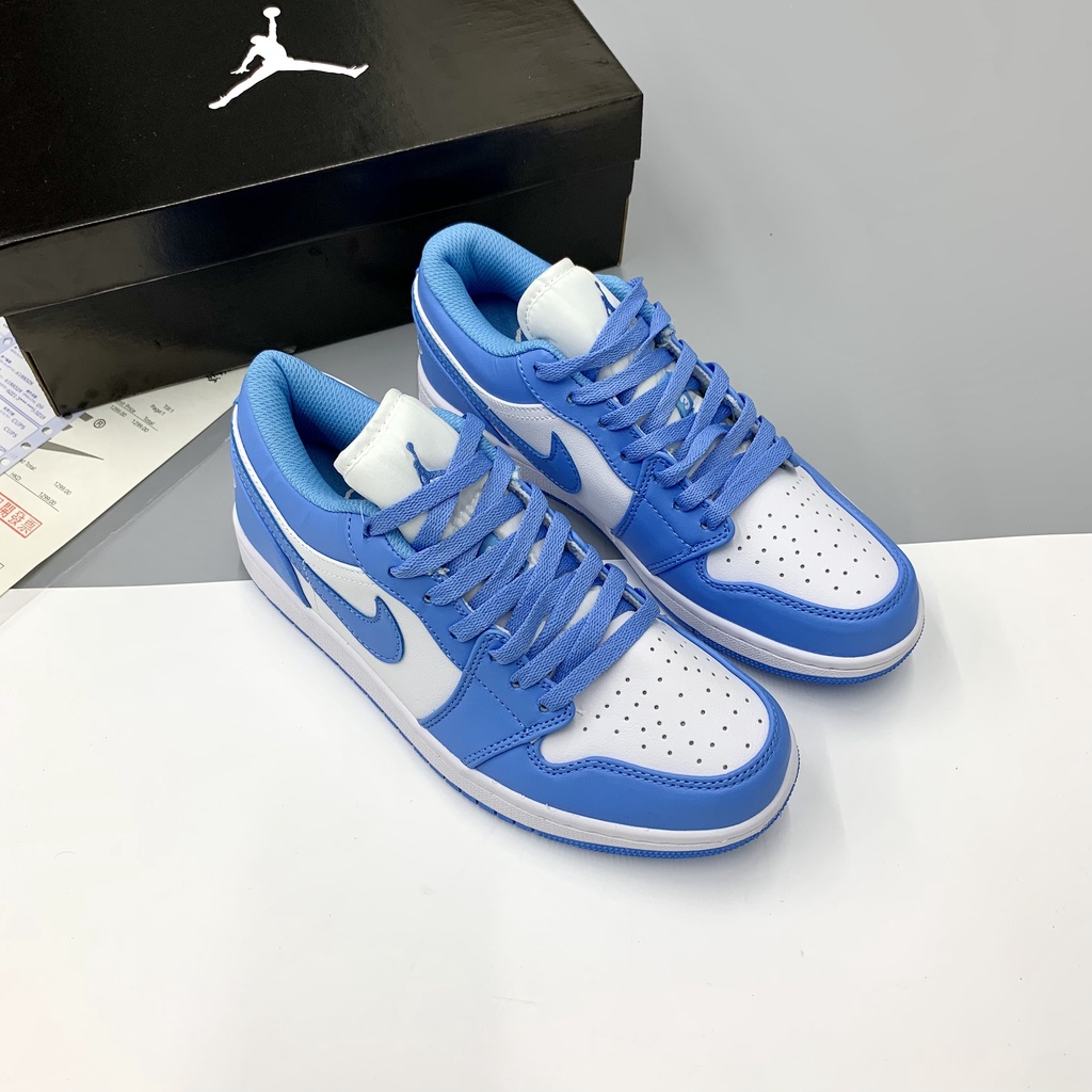 [Ảnh+Video thật][Full bill +box] Giày jordan xanh kẻ đen cổ thấp full size nam nữ, Giày sneaker cao cấp thời trang hot | BigBuy360 - bigbuy360.vn