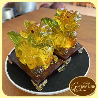 Cặp Tỳ Hưu Ngọc Phong Thủy Thu Hút Tài Lộc Mang Lại May Mắn Cho Gia Chủ.