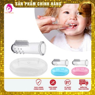 Dụng cụ đánh răng, lấy rơ lưỡi cho bé