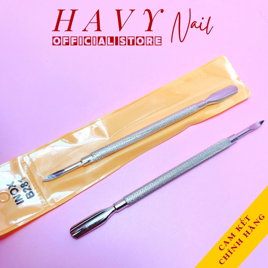 Cây Đẩy Da - Lấy Khóe, Sủi Móng, Đẩy Da ChếtT INOX NHẬT B281 [ KHÔNG RỈ ]
