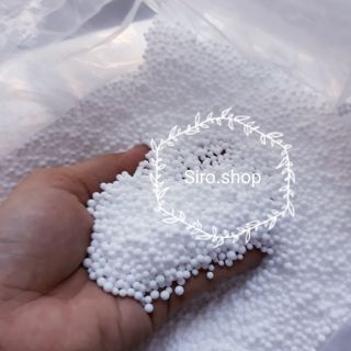 [Siro.shop] Hạt xốp màu trắng kích thước 2-3mm (hạt vừa) 500g