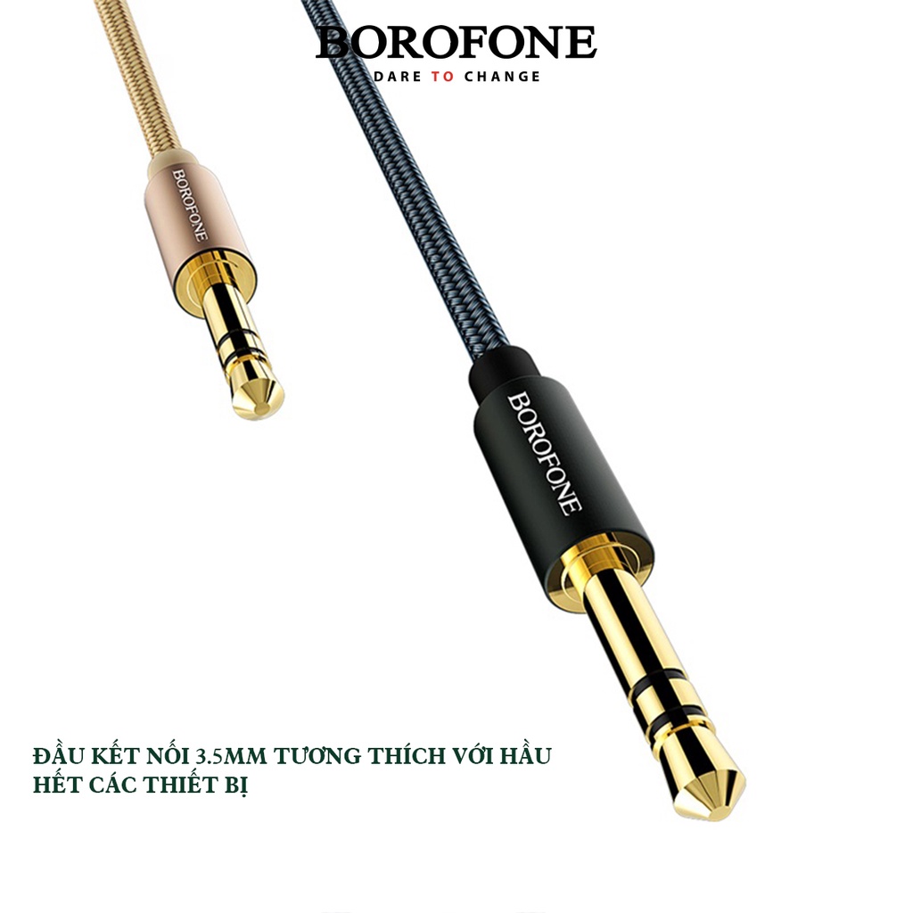 Cáp truyền dữ liệu/kết nối âm thanh BOROFONE AUX BL3 - AK Mobile
