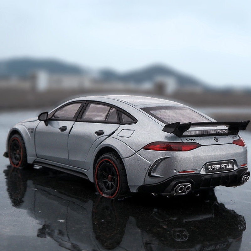 Mô Hình Xe Hơi Brabus 900 Bằng Hợp Kim Tỉ Lệ 1: 24 Có Đèn Và Nhạc Độc Đáo Sống Động