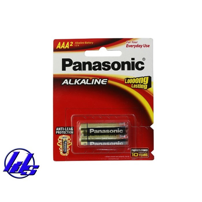 Pin AAA Panasonic LR03T/2B Alkaline - Vỉ 2 viên