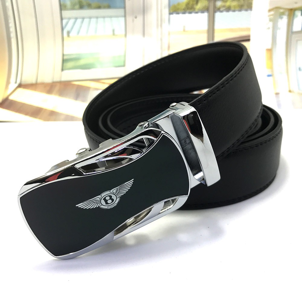 Thắt lưng / dây nịch nam mặt xe hơi LOGO BENTLEY