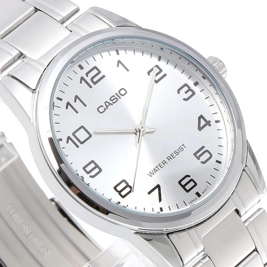 Đồng hồ nam dây kim loại Casio chính hãng Anh Khuê MTP-V001D-7BUDF