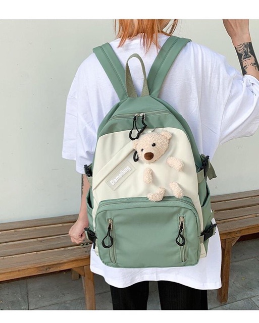 BALO NỮ THỜI TRANG HÀN QUỐC CHÚ GẤU DAMEIBAG