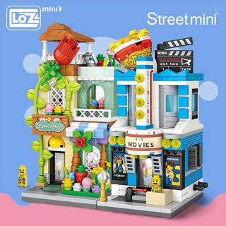 Bộ Đồ Chơi Lắp Ráp Mô Hình Nhà Cửa Hàng Đám Cưới Mini 1633