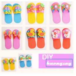 Tự làm dép lê handmade cho bé