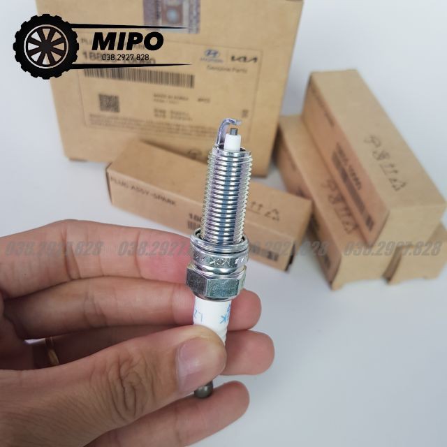 [1 HỘP 4 CÁI] Bugi NGK dùng cho xe I10, Morning, Accent, Rio, Avante, Elantra, K3, Cerato, Forte (Mã:1885510060)