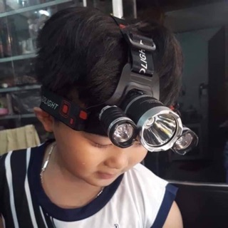 Đèn pin đội đầu 3 bóng