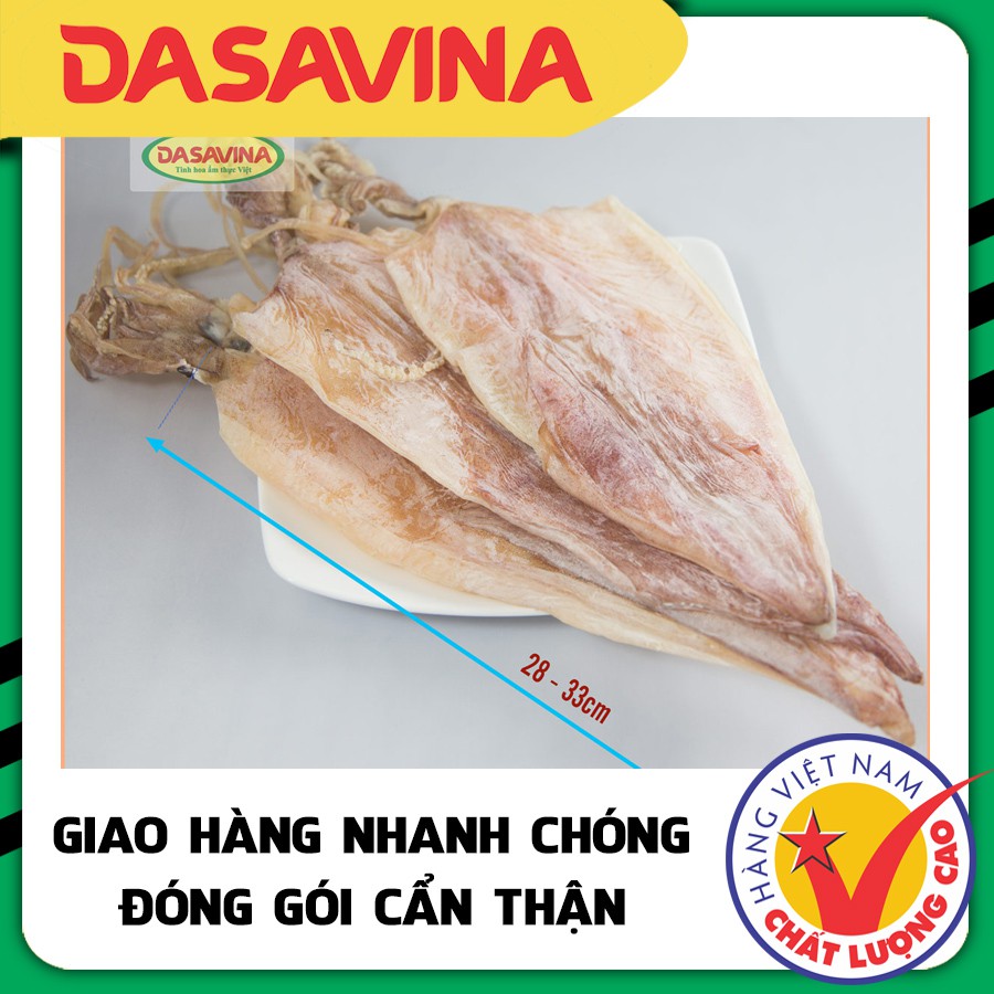 [Đặc Sản Chính Hãng] Mực Khô Cô Tô Loại 1 (8-10con/kg) ❤️✅- DASAVINA