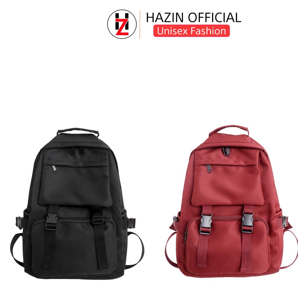 Balo nam nữ Balo du lịch vải dù ulzzang đi học thời trang chống nước nhiều ngăn đựng laptop cao cấp HZM09