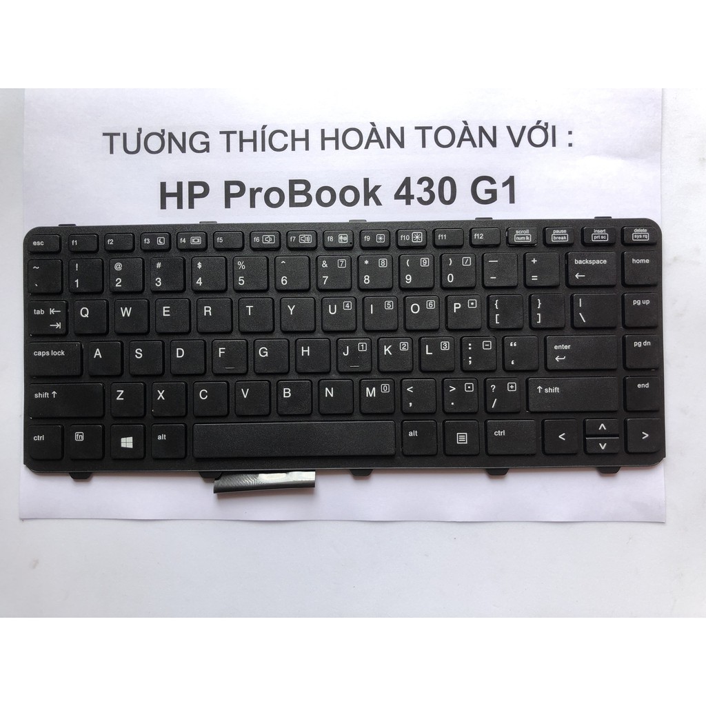 Bàn Phím Laptop HP ProBook 430 G1 Hàng Mới 100% Bảo Hành 12 Tháng Toàn Quốc