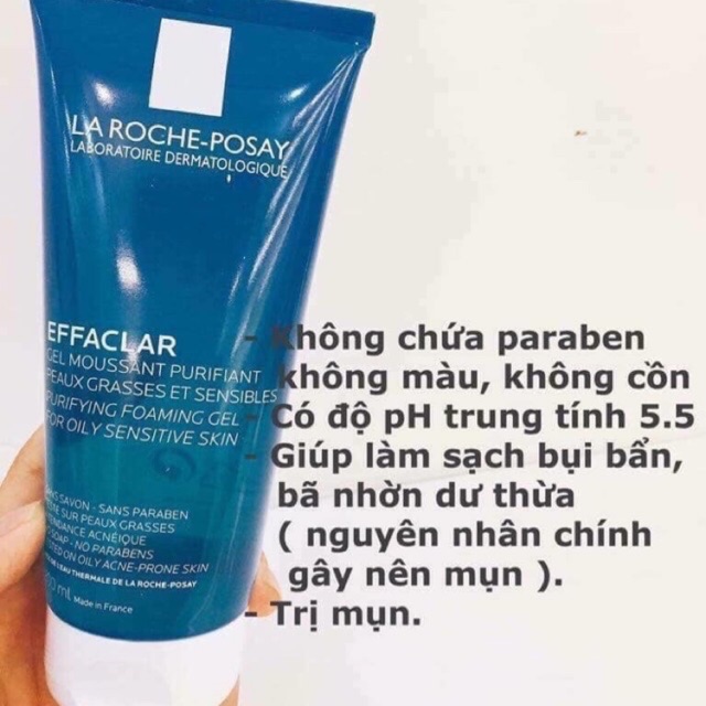 Sữa rửa mặt La Roche-Posay 50ml