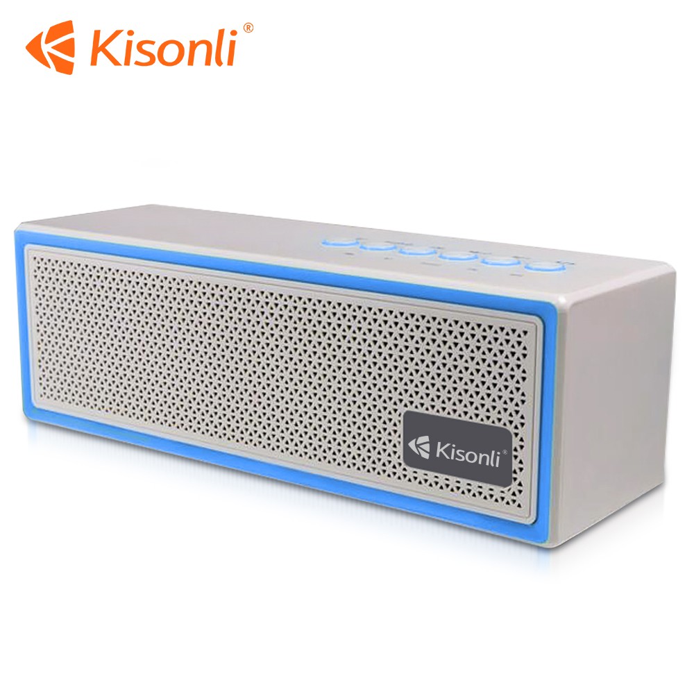 Loa bluetooth Kisonli M8 âm thanh Stereo - thiết kế 3 phím chức năng riêng biệt (nhiều màu)