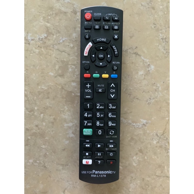 ✺ Điều khiển TV Panasonic Smart (RM-1378)✴